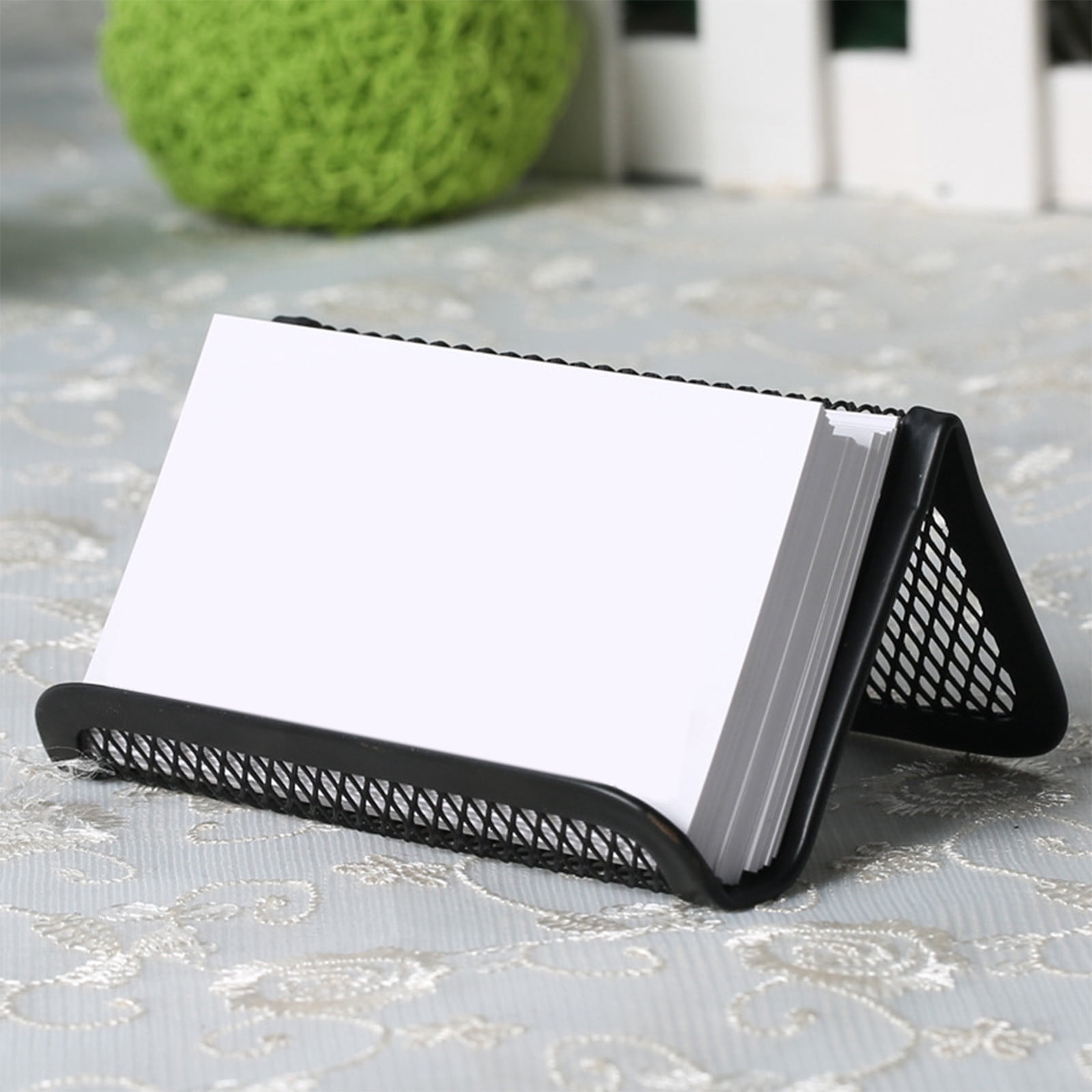TopLLC Closet Organizers and Storage,Kitchen Organization, Metal Business Card Holders And Phone Stand Stylish Desktop Organizer For Office Supplies Desk Organizers Desk Mail Organizer