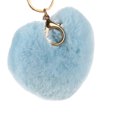 thumbnail image 1 of kurtrusly Hair Ball Heart Shape Pendant Handbag Keychain Key Buckle Ring Mobile Phone Hanging Decor, 1 of 7