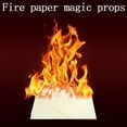 thumbnail image 2 of 1/5 sheets Magic Flash Paper Fire Magic 20*25cm Paper Magic Professional Props Magic Trick, 2 of 5
