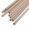 thumbnail image 4 of 10PCS Wooden Round Stick Dowel Making Trunk Pole Hobby Craft 8x8mm, 4 of 8