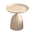 thumbnail image 4 of yuksok Round End Table Iron Stable Base Coffee Table for Living Room Bedroom Office Height 43cm, 4 of 9