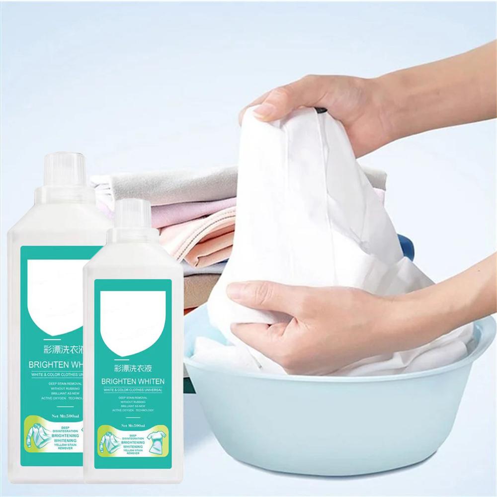 Feltree Oxygen-Powered Color Revitalizer Laundry Detergent, 500ml for Stain Removal, Safe for All Fabrics, No Pre-Dissolving Needed