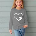 thumbnail image 5 of RXIRUCGD Chemises à Manches Longues pour Filles, Col Rond Mignon, Blouses Décontractées Élégantes (Gris, Taille : 3 Ans), 5 of 5