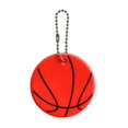 thumbnail image 1 of Porte-clés Réfléchissant Haute Visibilité Pendentif de Sac à Dos Réflecteurs en PVC Basketball, 1 of 5