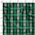 thumbnail image 2 of Soimoi Green Rayon Fabric Plaid Check Print Sewing Fabric Yard 56 Inch Wide, 2 of 5