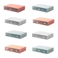 thumbnail image 3 of fastboy Neat And Tidy Storage Box - plify Life With Organized Storage Multilayer Stackable Desk Organizer pink 1 drawer 1Set, 3 of 6