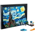 thumbnail image 4 of LEGO Ideas Vincent van Gogh - La nuit étoilée 21333 Ensemble de construction (2316 pièces), 4 of 6