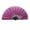 D, variant on PRETXORVE Handheld Dance Fan Colorful Fan Reflective Fabric Folding Fan 13in