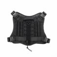 thumbnail image 2 of (Black, XL) Tactical Dog Harness Nylon Handle Adjustable Training Harness, 2 of 5