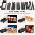thumbnail image 4 of 23pcs Sushi Making Kit for Family, Superior Sushi Maker Tool Set for Beginners, Plastic Premium Set Sushi Rice Roll Mold Shapes, DIY Sushi Prefect Home Sushi Tool, 4 of 6