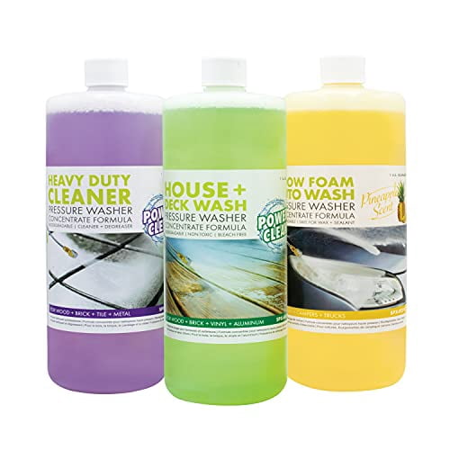 Sun Joe 3-32oz Assorted Cleaners, SPX-APC1Q, SPX-HDC1Q, SPX-FCS1Q