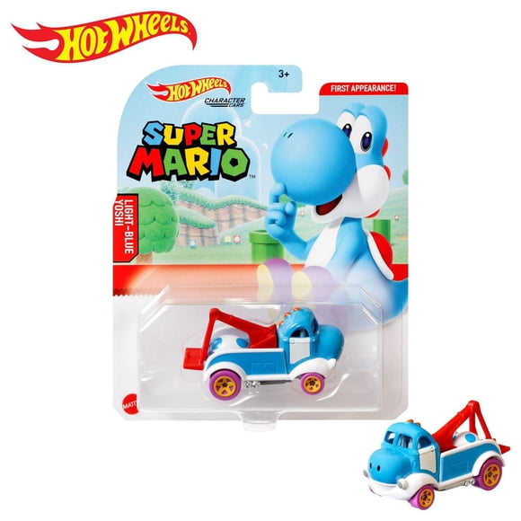 Hot Wheels Yoshi Light Blue Vehicle
