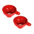 thumbnail image 1 of Oleegame Entonnoir à Grand Ouverture en Plastique Rouge 2 Pcs Rouge, 1 of 5