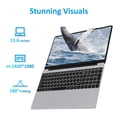 thumbnail image 3 of Auusda Ordinateur Portable 15,6 Pouces Intel N95 jusqu'à 3,4 GHz, 32 Go DDR4 RAM, 1 To NVMe SSD, Windows 11 Pro, 3 of 8