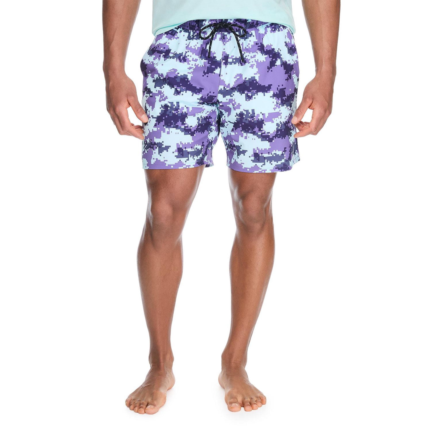 Short de bain imprimé Reebok pour hommes