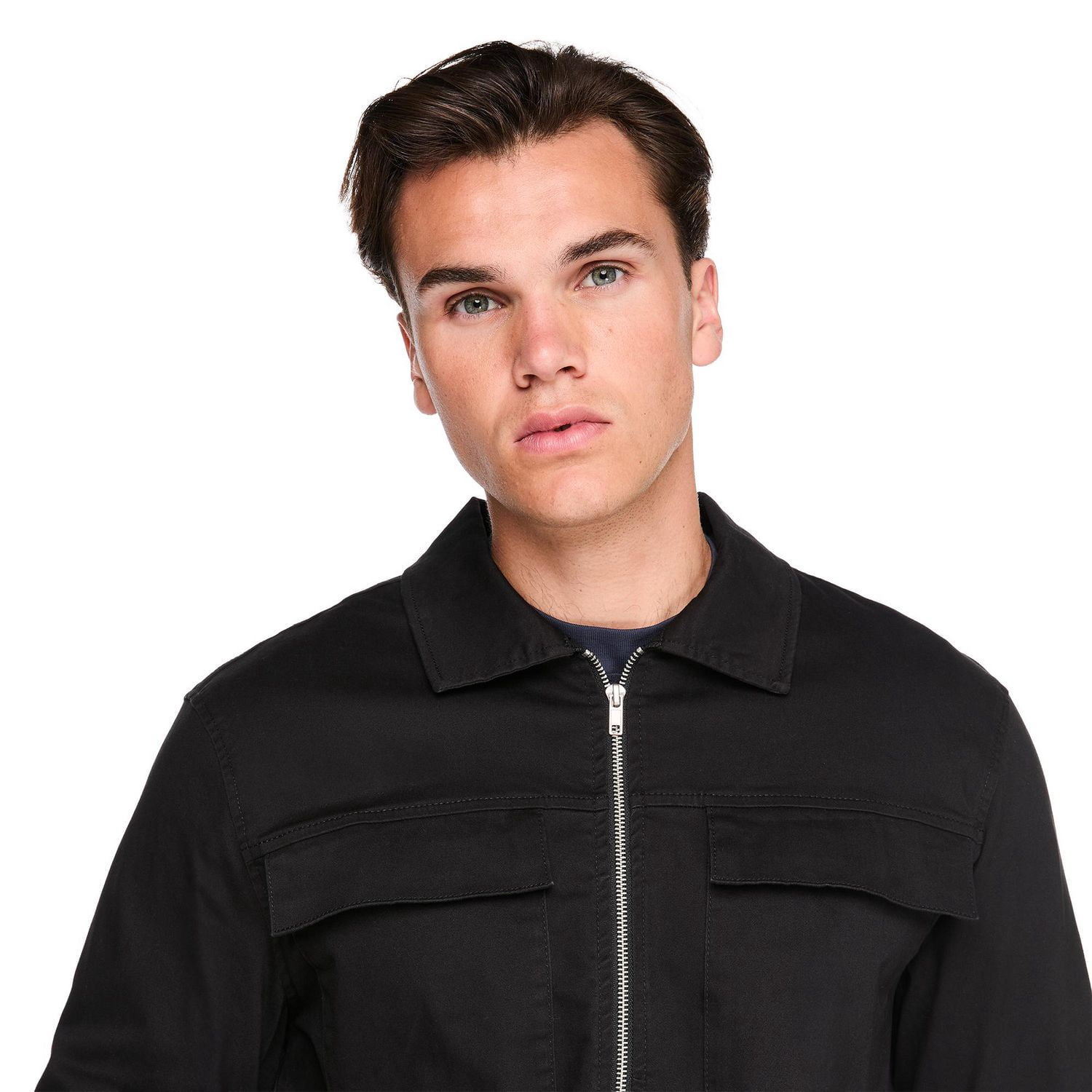 George Men's Full Zip Overshirt