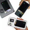 thumbnail image 5 of Gecko Travel Tech Phone Wallet - Stick On Card Holder Wallet for Cell Phones - Adhesive Card Pocket - WEED, 5 of 5