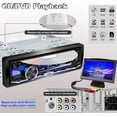 thumbnail image 4 of Alondy Single DIN Car Radio Stereo with CD DVD Bluetooth Player FM/AM/RDS Audio Receivers MP3 USB SD AUX, 4 of 7