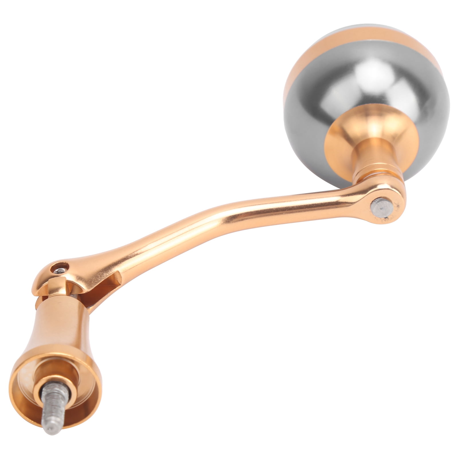 Reel Handle, Reel Handle Conversion, Screw-In Reel Handle Aluminum Alloy Reel Handle Strong For Outdoor M