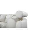 thumbnail image 2 of Velago ROSSINI Sofa sectionnel circulaire moderne en cuir véritable, 2 of 5
