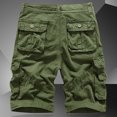 thumbnail image 3 of Diufon Men's Hiking Cargo Shorts Spring Summer Casual Loose Button Drawstring Waisted Outdoor Sport Shorts with Pockets, 3 of 6