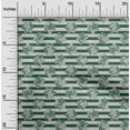 thumbnail image 2 of oneOone Silk Tabby Green Fabric Block Sewing Material Print Fabric By The Yard 42 Inch Wide-IU, 2 of 5