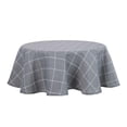 thumbnail image 1 of Nappe à carreaux Mainstays, gris, 1 of 5