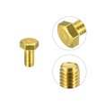 thumbnail image 4 of Unique Bargains Brass Hex Bolts, M6x12mm 30 Pack Fully Thread Grade 4.8 Machine Screws, 4 of 4