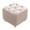 Beige, variante sur Repose-pieds Stable Tabouret de Loisir Pouf Tabouret pour Entrée Salon Canapé orange