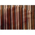 thumbnail image 4 of oneOone Cotton Silk Rust Brown Fabric Stripes Sewing Material Print Fabric By The Yard 42 Inch Wide, 4 of 4