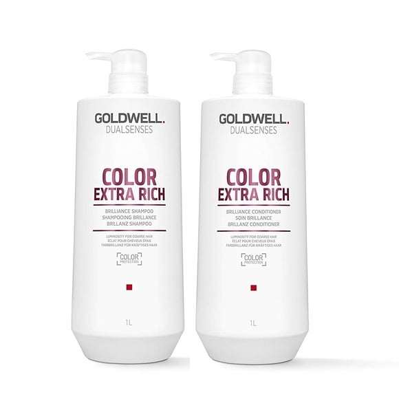Goldwell Dualsenses Color Extra Rich Brilliance Shampoo & Conditioner Duo Set Liter set