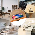 thumbnail image 4 of 15W Invisible Wireless Charger 20MM Air Separation Fast Charging Easy Installation Quick Charger,1 * wireless charger 3 * screw,Black, 4 of 7