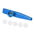 thumbnail image 1 of Bunblic Alliage d'Aluminium Kazoo Harmonica Bouche Flûte Enfants Parti Cadeau Instrument de Musique - Bleu, 1 of 8