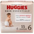 thumbnail image 1 of Huggies Skin Essentials Baby Diapers, Sizes NB-6, 1 of 9
