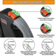 thumbnail image 2 of Double Leash Dog Leash, Retractable Dog Leash Double Leash For Two Dogs Dog Leash 2 Dogs Double Leash,black, 2 of 4