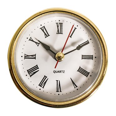 Xuanheng Round Clock Insert Replacement Bedroom Clock Head Replacing Clock Faces 65mm With