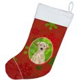 thumbnail image 2 of Carolines Treasures Snowflakes Yellow Labrador Retriever Christmas-Stockings, Multicolor, 2 of 2