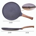 thumbnail image 2 of UPGRATOR 1Pack Non Stick Pancake Pan Aluminum Cooking Brown, 2 of 4