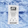 thumbnail image 4 of Lux Decor Collection 1800 Thread Count Egyptian Quality Super Soft Wrinkle Free 6 Piece Sheet Set (Full, White Blue), 4 of 5