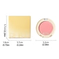 thumbnail image 3 of Single Color Nude Makeup High Gloss Rouge 12 Colors Pearlescent Fine 24.6G, Makeup White Blusher, 3 of 9