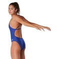 thumbnail image 3 of Speedo Maillot de Bain une Pièce Endurance à Dos Croisé pour Femmes - Speedo Bleu, D36, 3 of 4