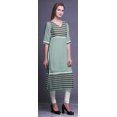 thumbnail image 3 of Bimba Robe Kurti Longue Imprimée Tunique Droite Robes pour Femmes Haut Indien, 3 of 5