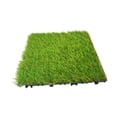 thumbnail image 3 of Almencla Artificial Grass Tiles Artificial Grass Turf for Balcony Backyard Porch Light Green, 3 of 8