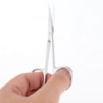 thumbnail image 4 of Cuticle Scissors Portable Durable Curved for Nail Care kit mini Cuticle Facial Hair Eyebrows, 4 of 7