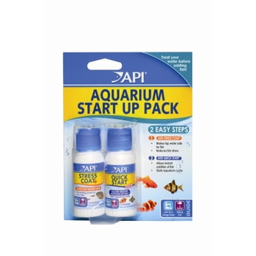 API AQUARIUM START UP PACK Water Conditioner 1.25-Ounce Bottle 2-Pack