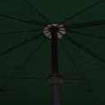 thumbnail image 3 of vidaXL Parasol de Jardin avec Mât 200x130 cm Vert, 3 of 4