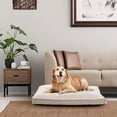 thumbnail image 2 of Vibrant Life Deluxe Gusset Pet Bed, Tan Diamond, 2 of 6