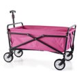 thumbnail image 1 of Seina Chariot Utilitaire Pliable Compact en Acier pour Extérieur, Pink, 1 of 9