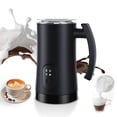 thumbnail image 1 of Riwcyla Electric Milk Frother Stainless Steel 4 in 1 Hot/Cold Foam Maker Silent Operation 400W Non,Stick Interior 11.84oz/350ml Automatic Milk Frother and Steamer for Coffee Hot Milk, 1 of 6