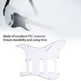 thumbnail image 4 of Guitare Électrique Pickguard PVC Guitare Garde Scratch Board Plaque avant Panneau Couvercle Accessoires Instrument de Musique, 4 of 8